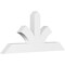 Ekena Millwork Richland Architectural Grade PVC Gable Bracket, 60"W x 27 1/2"H x 4"D x 6"F, 11/12 Pitch GBP060X28X0406RIC00 - alternate 1